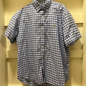Men's Polo Ralph Lauren plaid button down Shirt